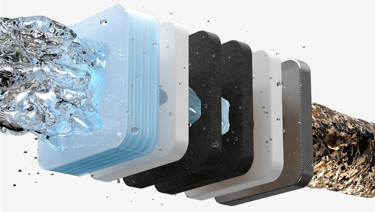 Hydrogen water purifier hot cold dispenser